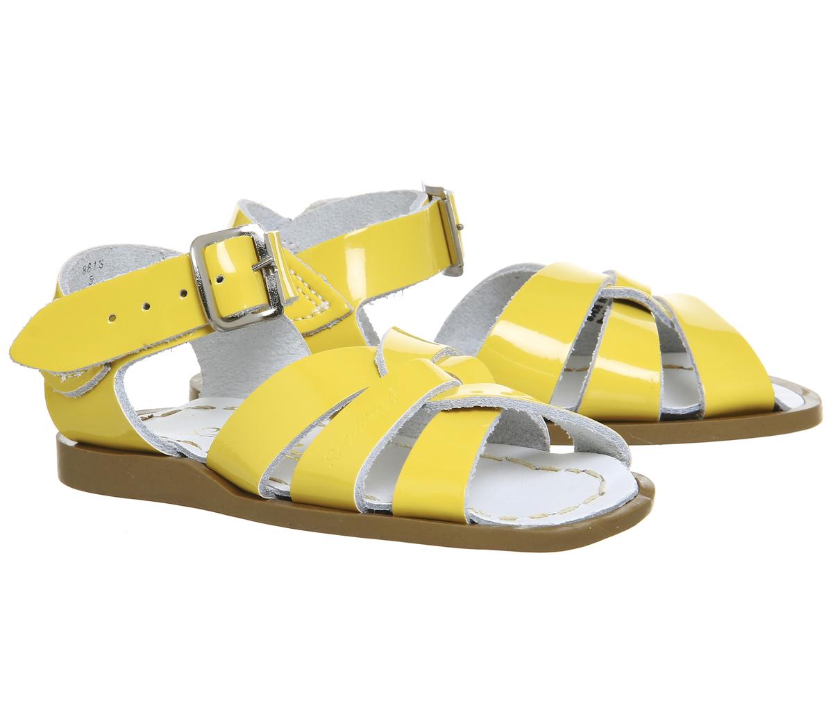 Salt-Water Original Infant Sandals Salt-Water Original Infant Sandals Yellow Patent
