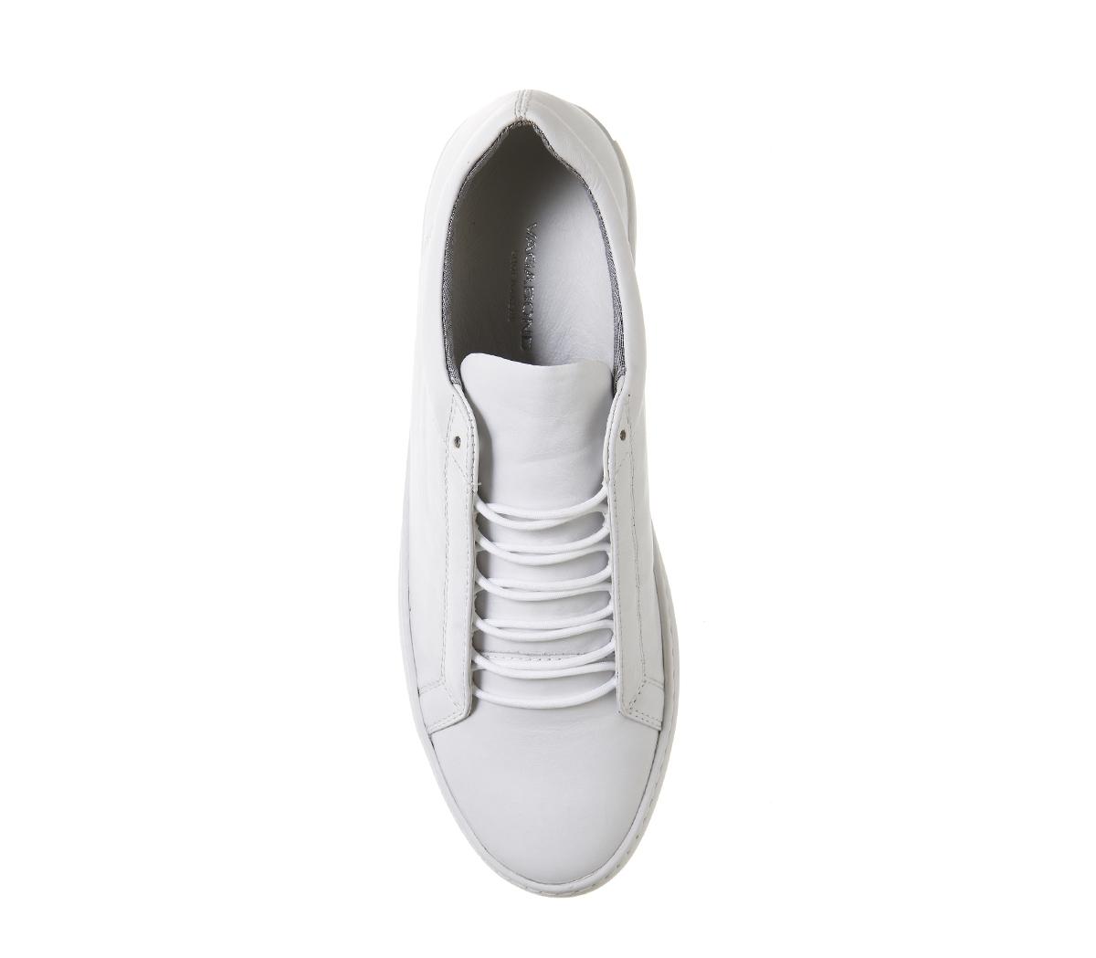 Vagabond Shoemakers Zoe Lace Sneaker White Leather - Flat Shoes for Women
