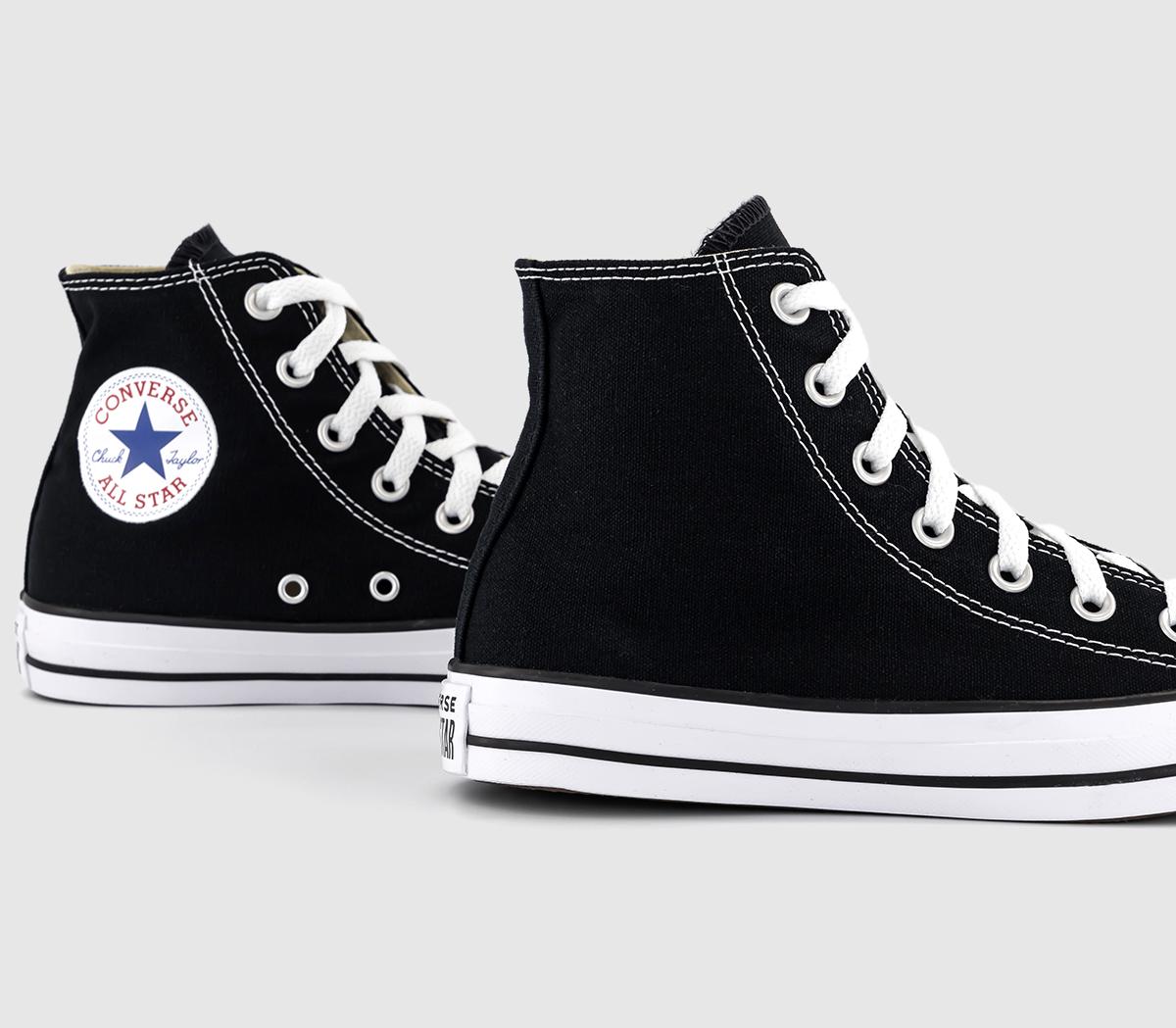 ConverseAll Star Hi TrainersBlack Canvas