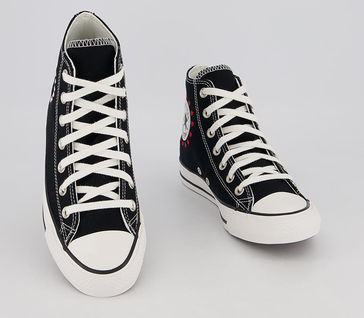 Converse Converse All Star Hi Trainers Converse Converse All Star Hi Trainers Black Vintage White