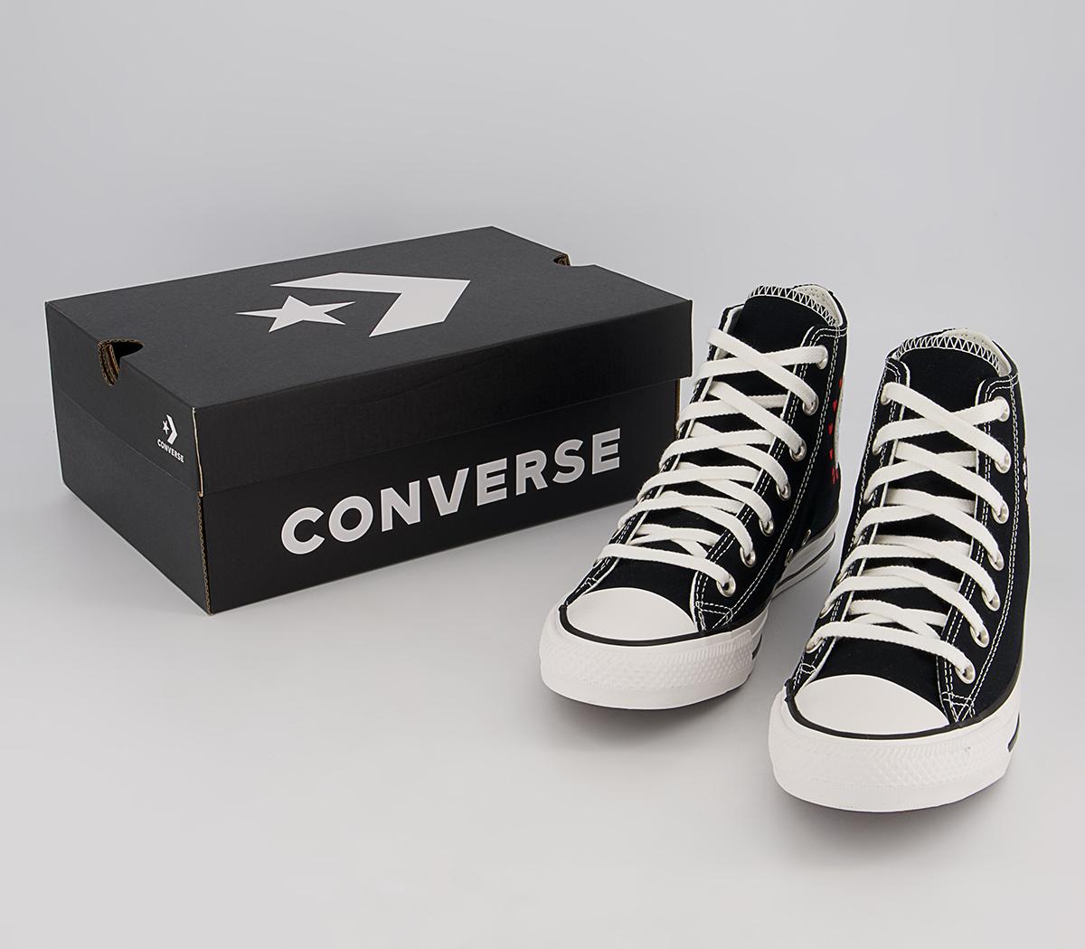 Converse Converse All Star Hi Trainers Converse Converse All Star Hi Trainers Black Vintage White