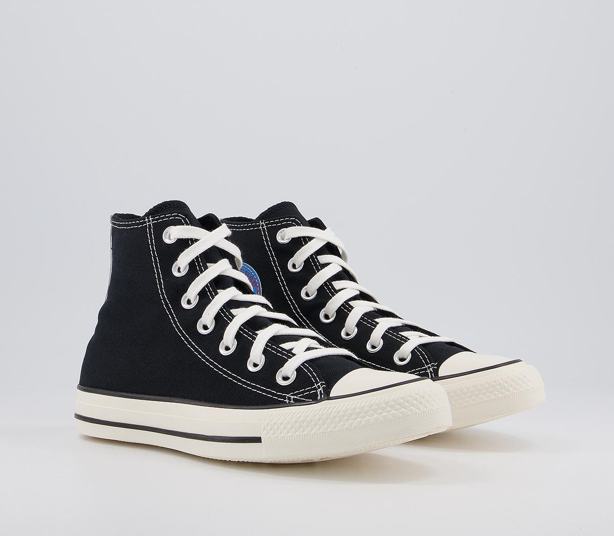 Converse Converse All Star Hi Trainers Converse Converse All Star Hi Trainers Black White Lenticular Exclusive