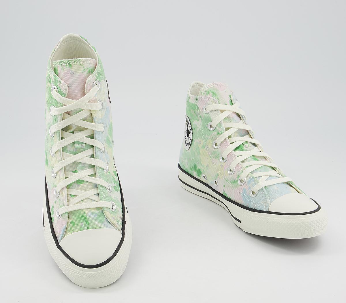 converse all star hi trainers egret egret leather