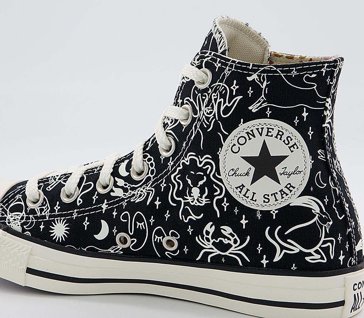 Converse Converse All Star Hi Trainers Converse Converse All Star Hi Trainers Black Egret Mystic World