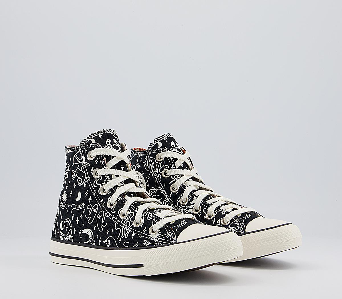 Converse Converse All Star Hi Trainers Converse Converse All Star Hi Trainers Black Egret Mystic World