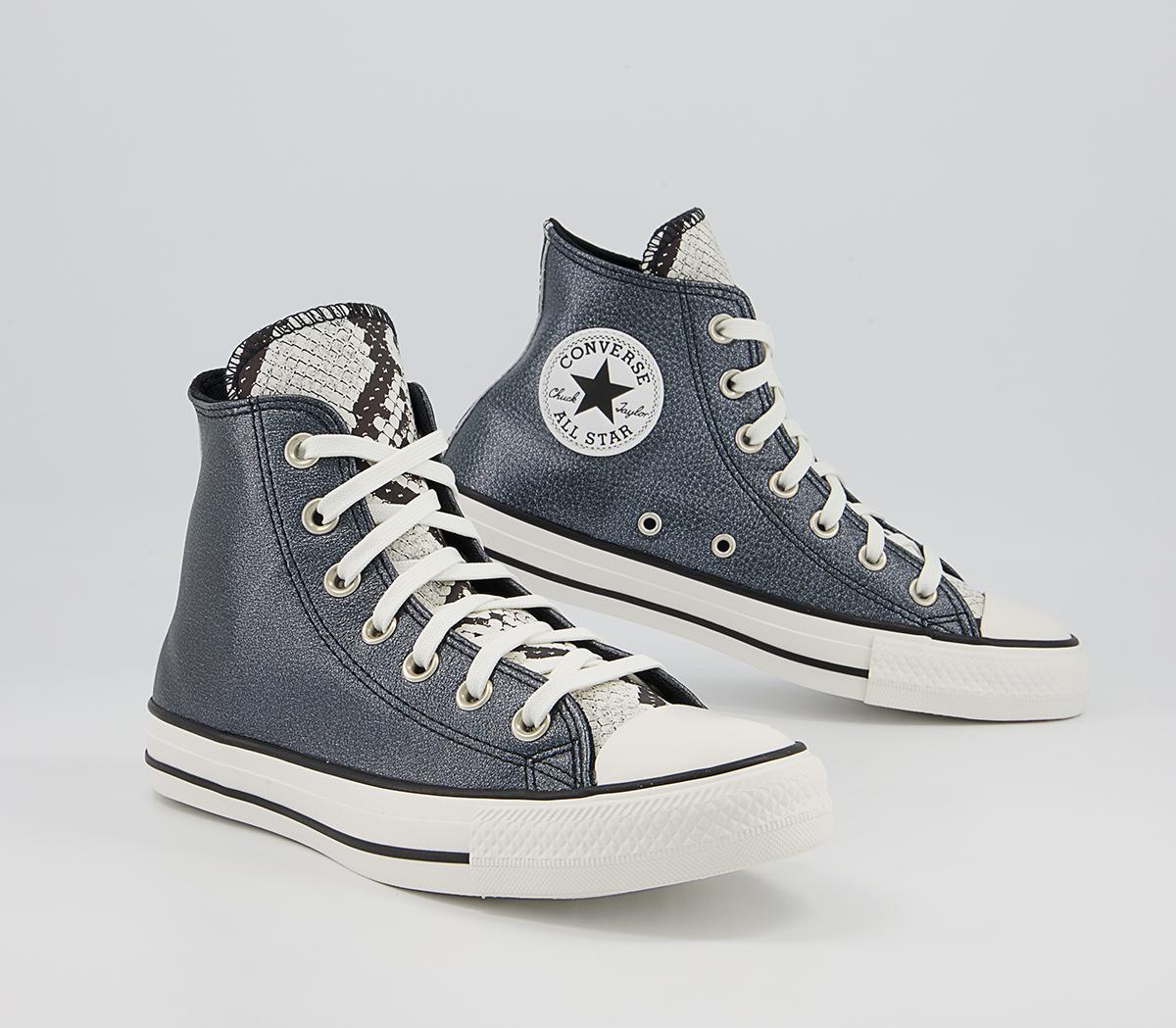 Converse Converse All Star Hi Trainers Converse Converse All Star Hi Trainers Black Vintage White Black