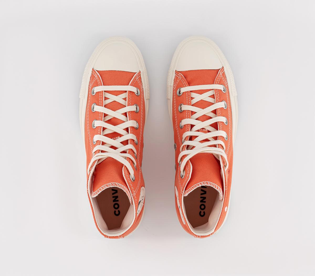 Converse Converse All Star Hi Trainers Converse Converse All Star Hi Trainers Bright Madder Egret Black