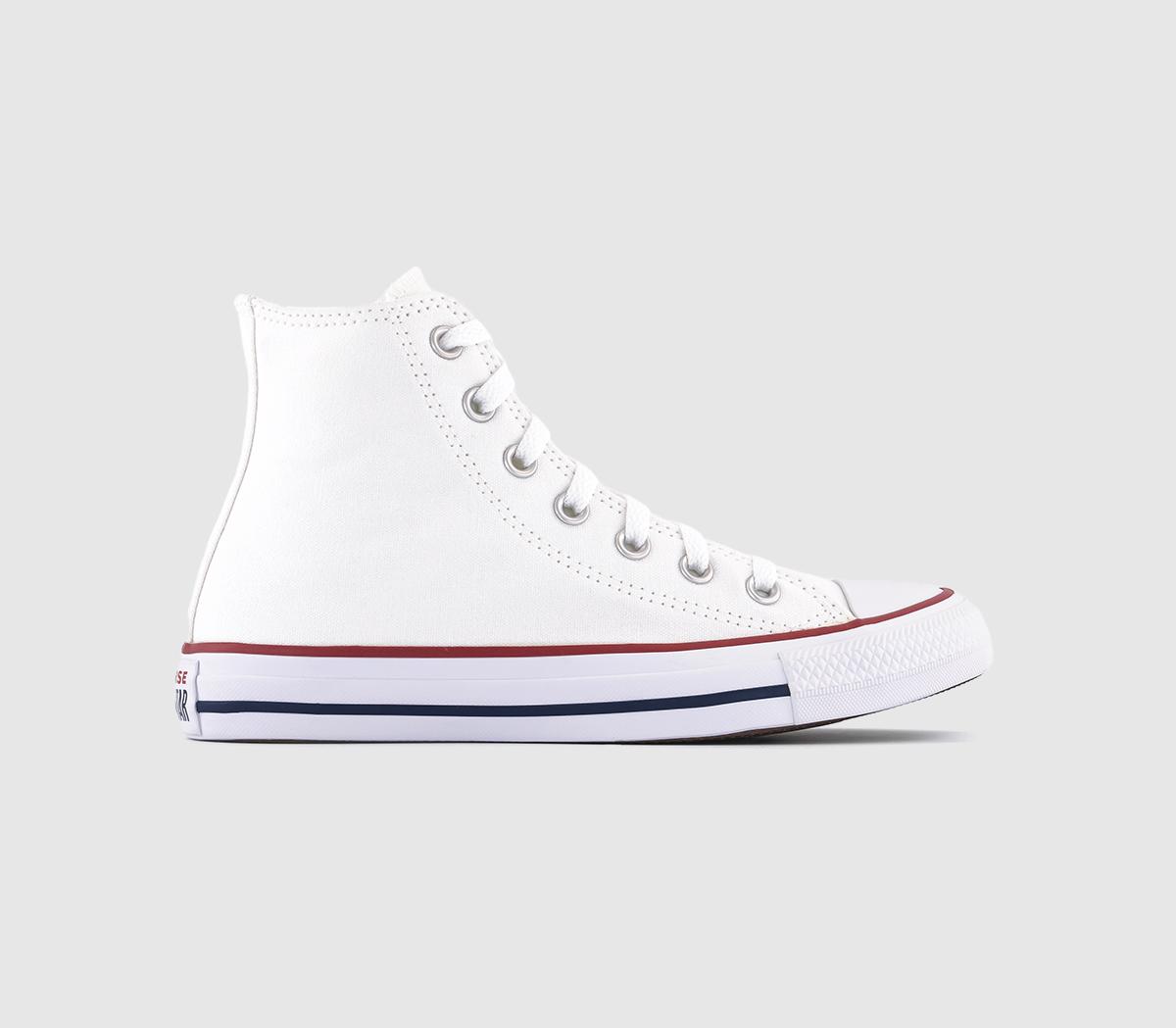 White All Star High Optical Trainers
