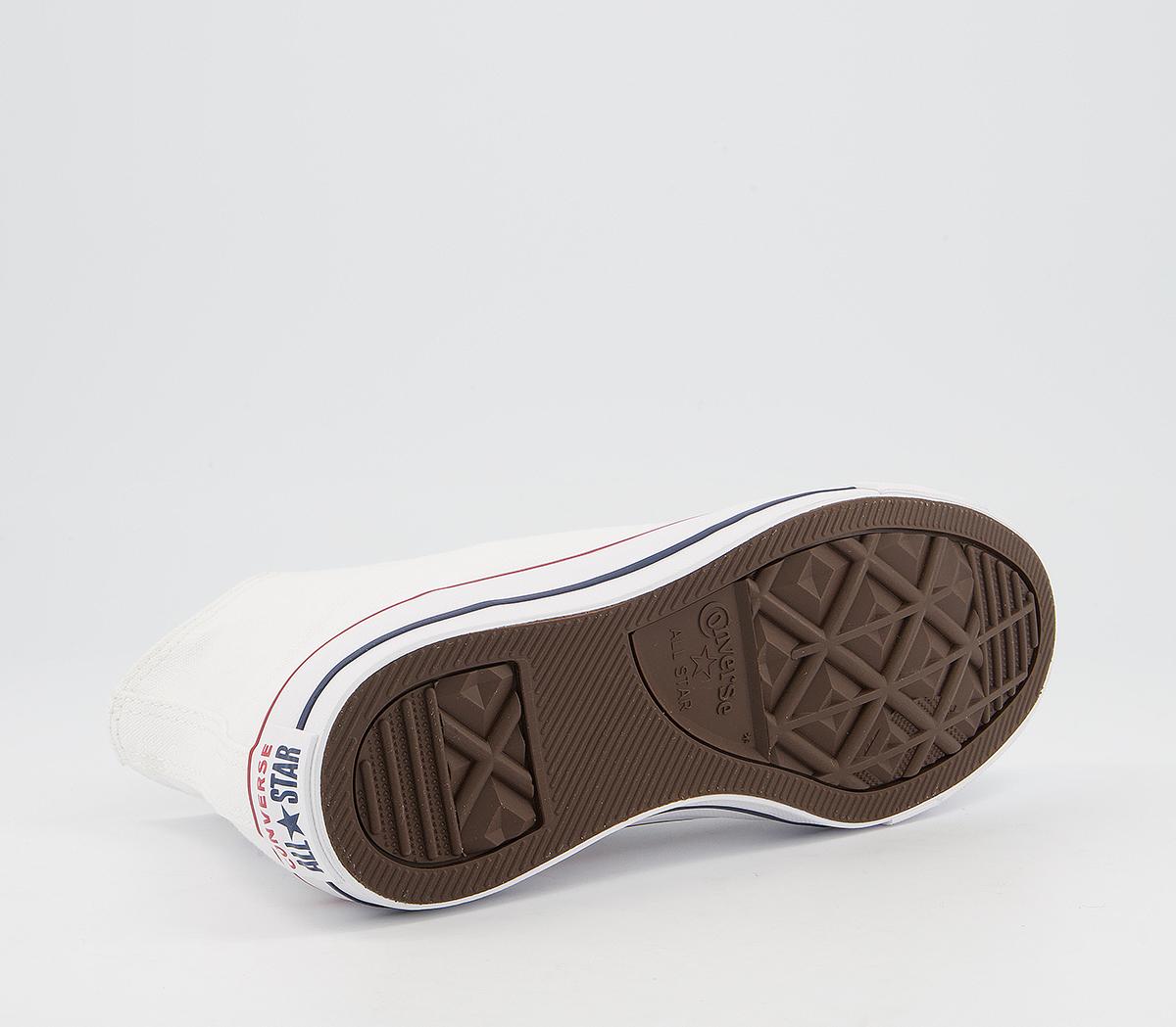 Converse All Star Hi Trainers Converse All Star Hi Trainers Optical White