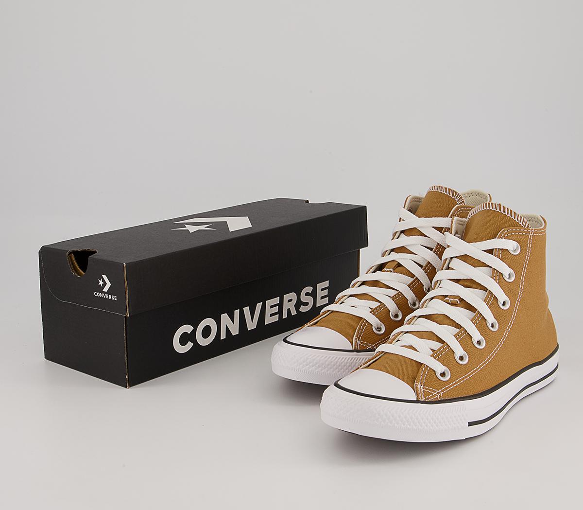ConverseConverse All Star Hi Trainers ConverseConverse All Star Hi TrainersAmber Brew White Black