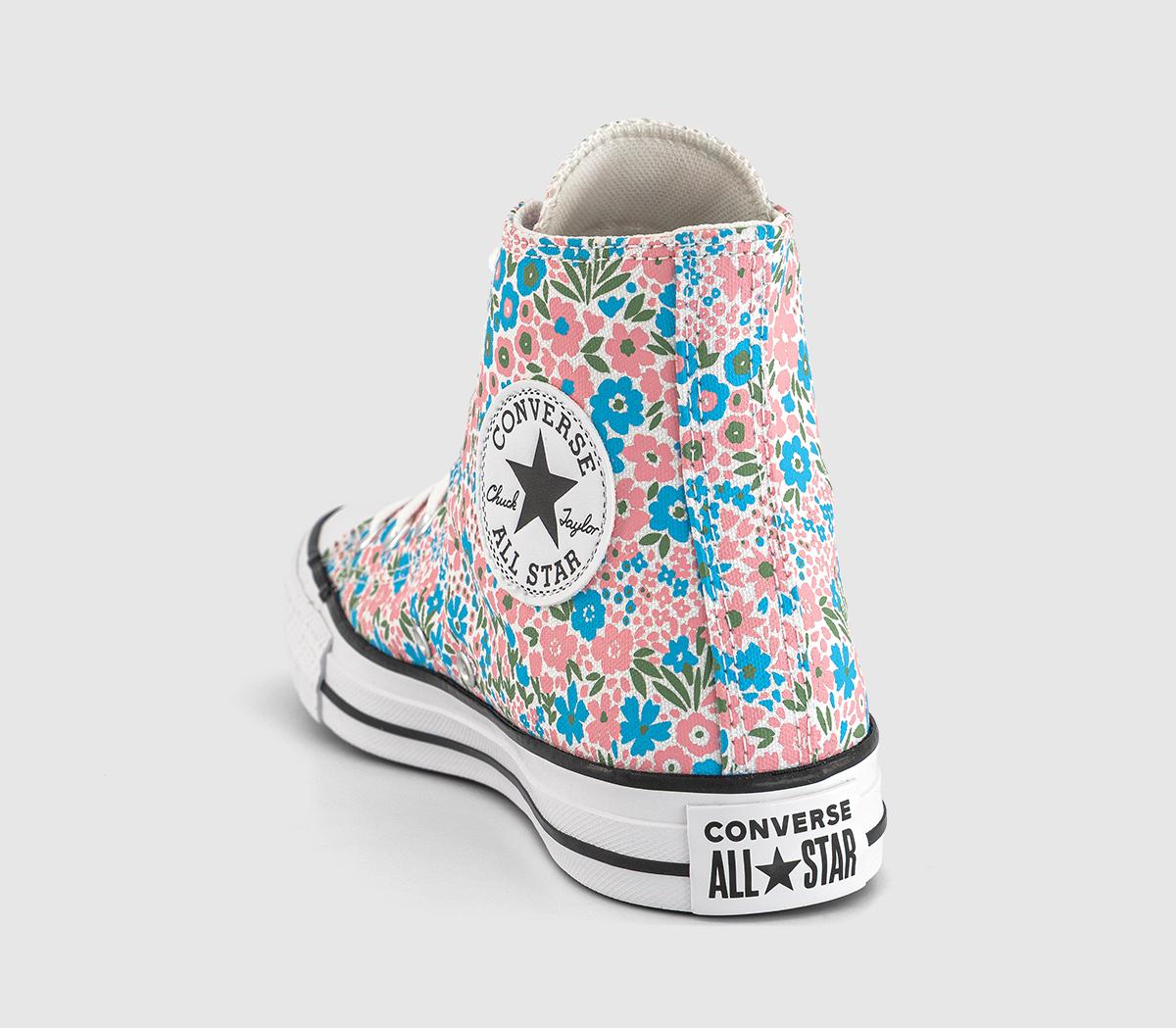 ConverseConverse All Star Hi Trainers ConverseConverse All Star Hi TrainersWhite Gnarly Blue Foothill Green