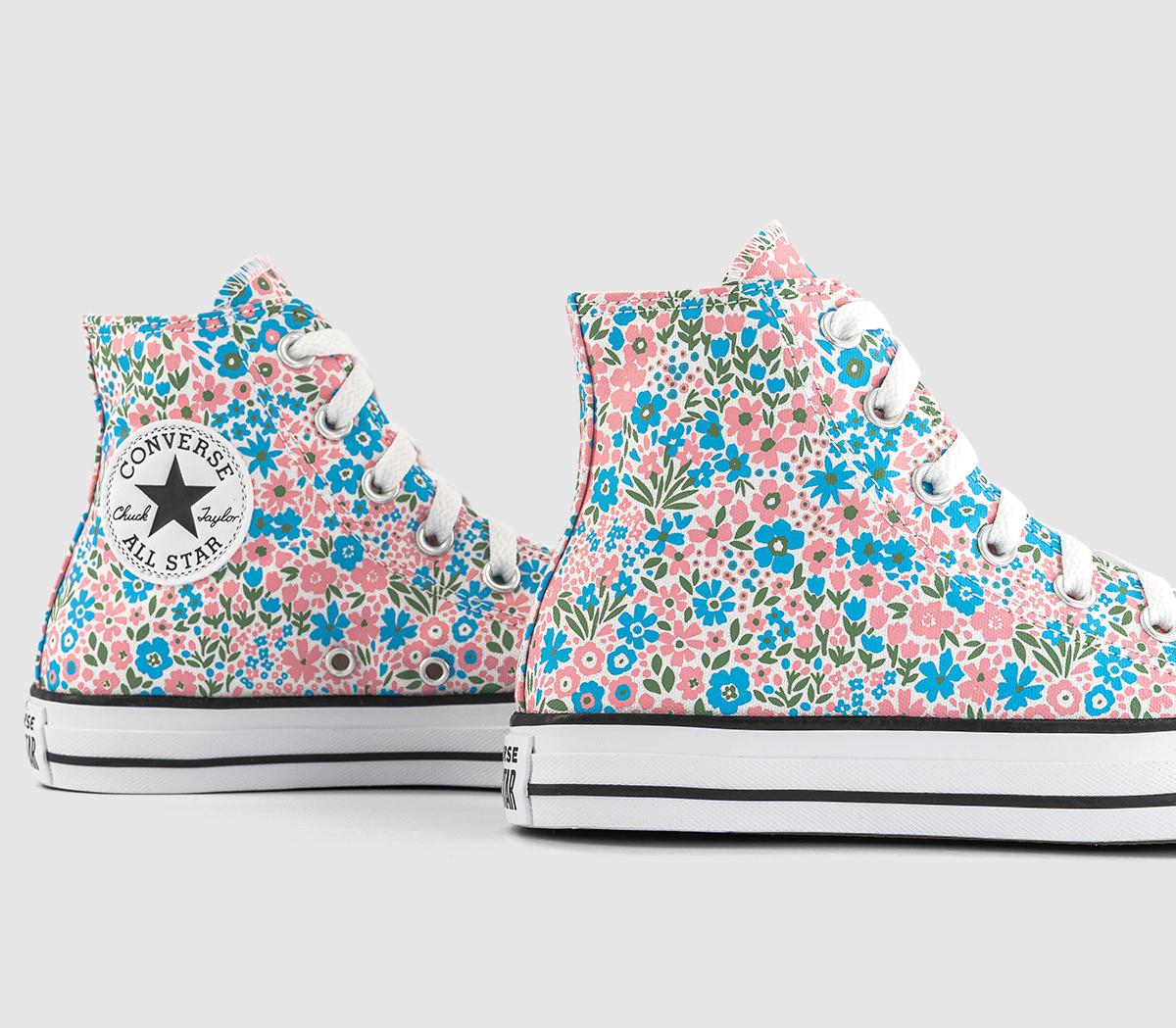 ConverseConverse All Star Hi Trainers ConverseConverse All Star Hi TrainersWhite Gnarly Blue Foothill Green