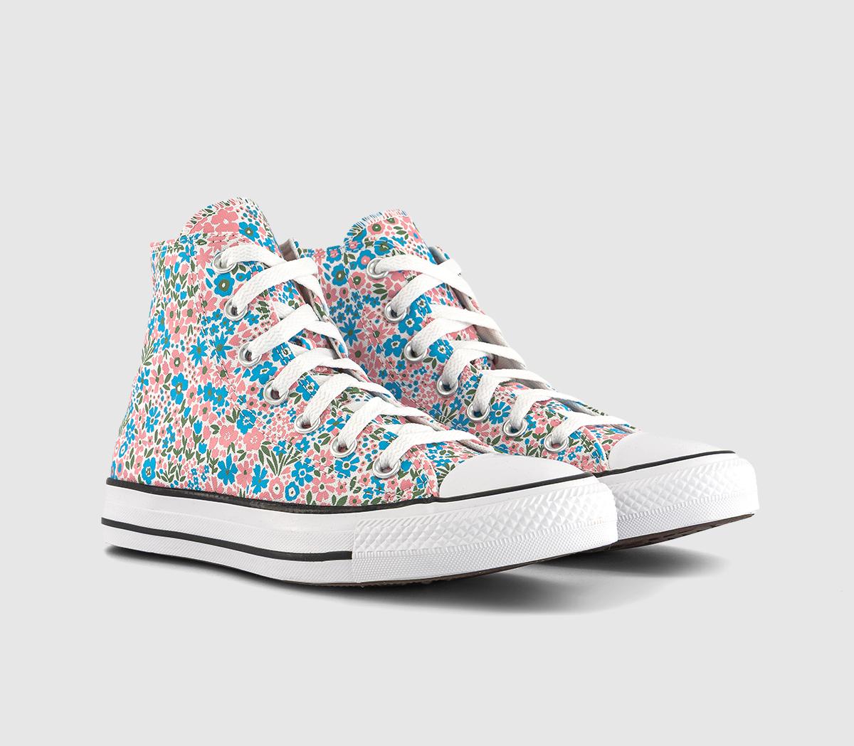 ConverseConverse All Star Hi Trainers ConverseConverse All Star Hi TrainersWhite Gnarly Blue Foothill Green