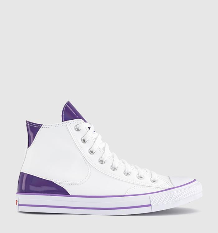 Converse Dragon Ball Z x Converse All Star Hi Trainers Dragonball Z Lucent White Tillandsia Purple