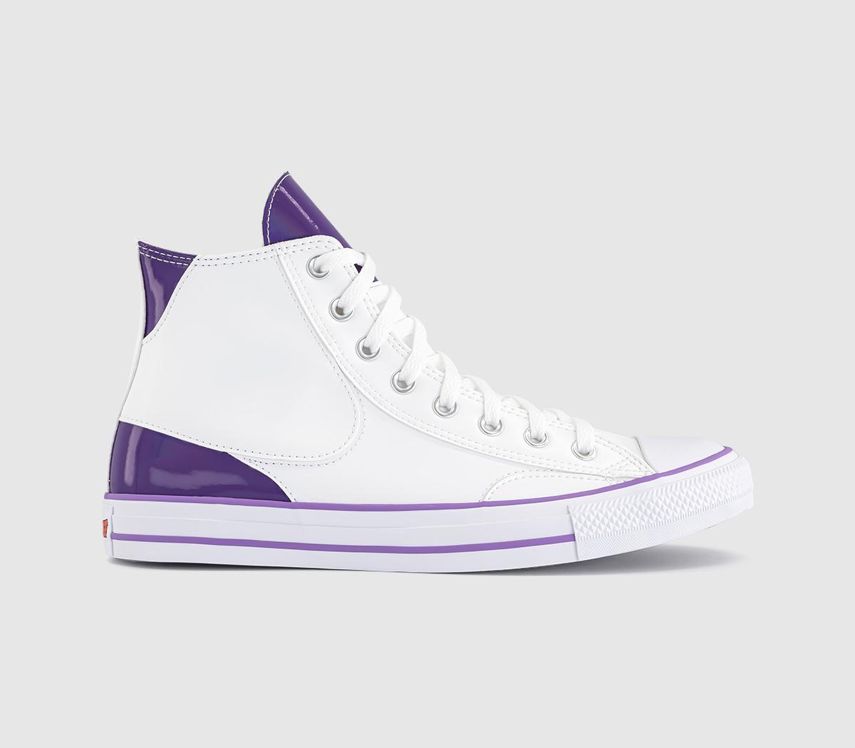 ConverseDragon Ball Z x Converse All Star Hi TrainersDragonball Z Lucent White Tillandsia Purple