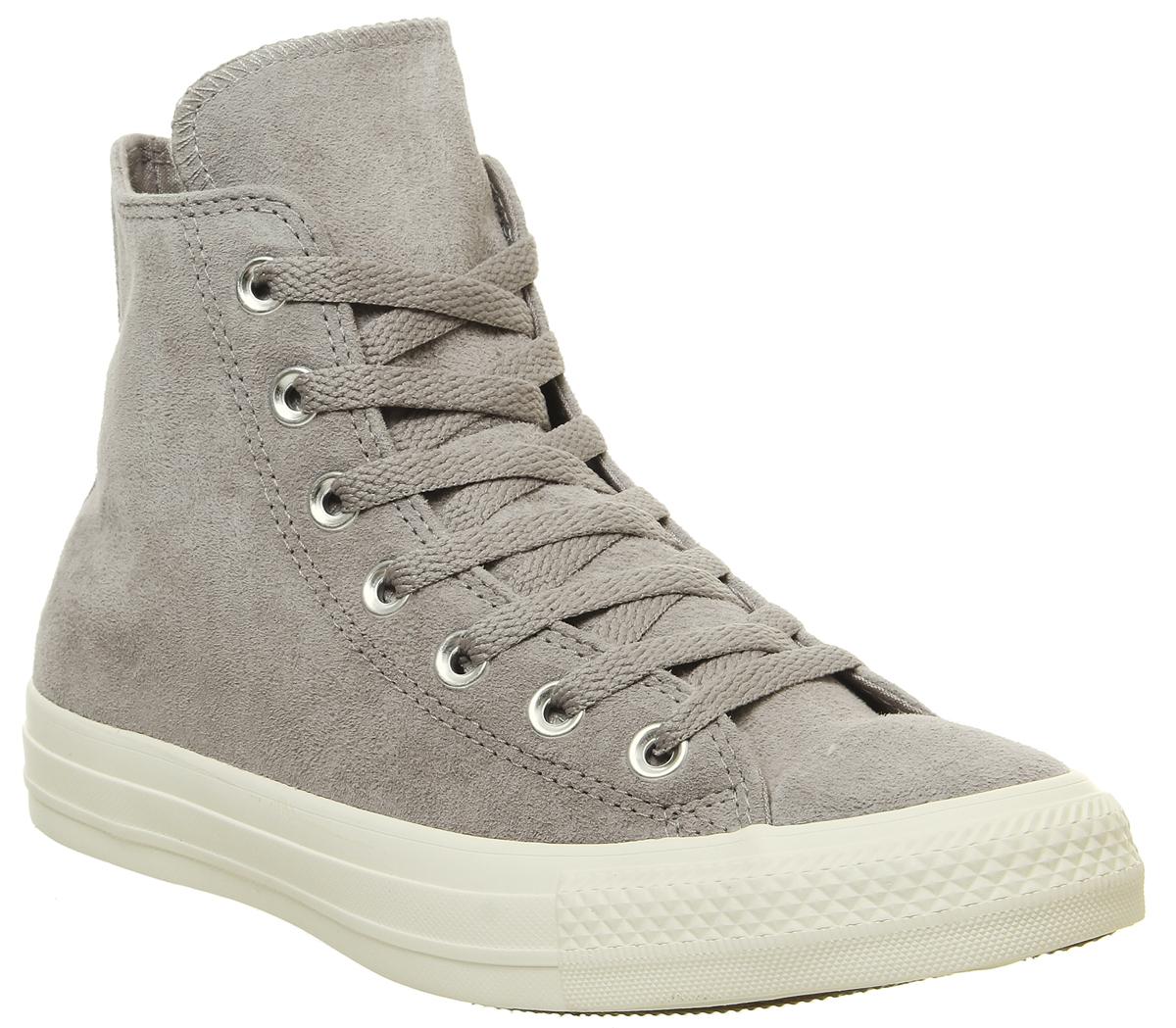 grey suede high top converse