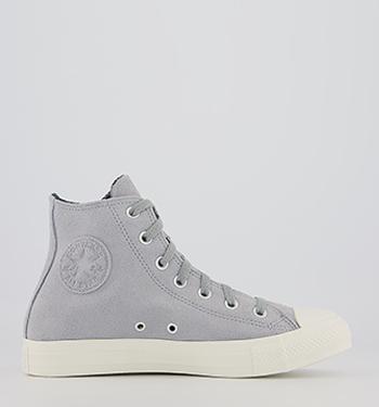 grey converse boots women's