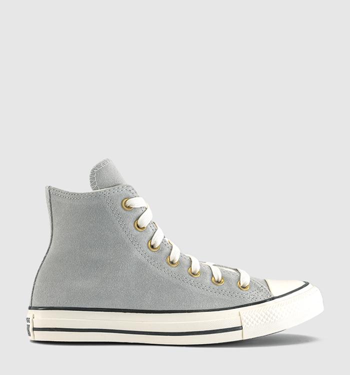 Converse Converse All Star Hi Trainers Light Grey Egret Black