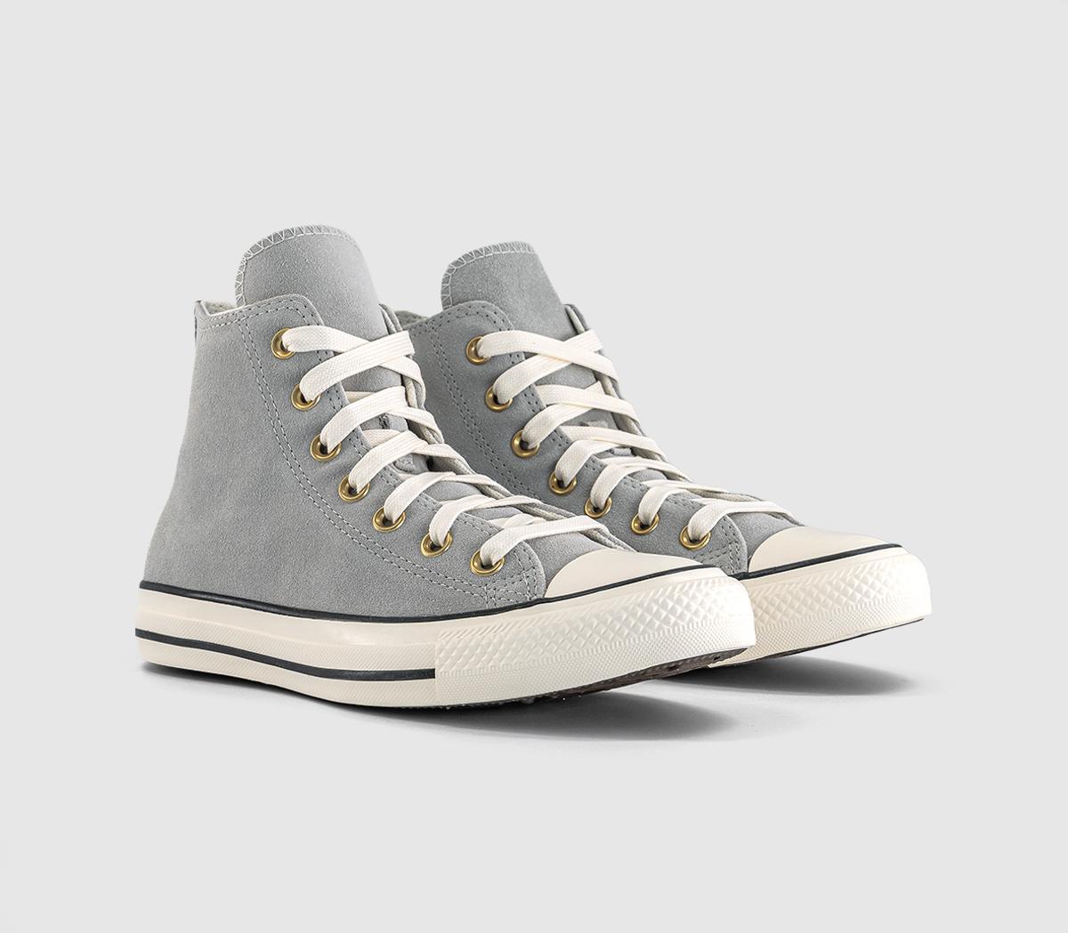 ConverseConverse All Star Hi TrainersLight Grey Egret Black