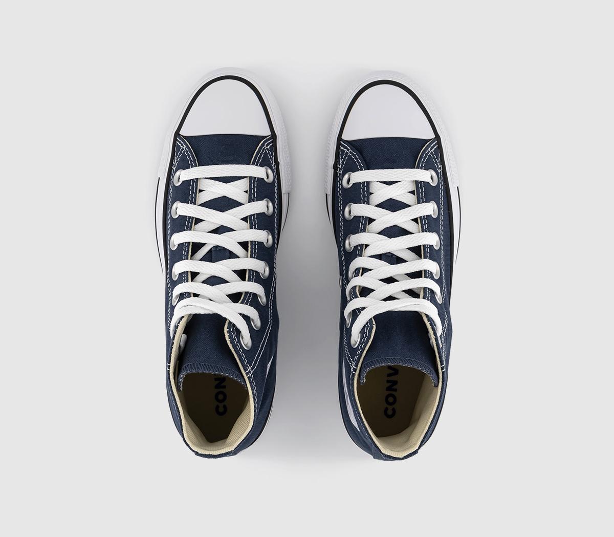 ConverseAll Star Hi TrainersNavy Canvas