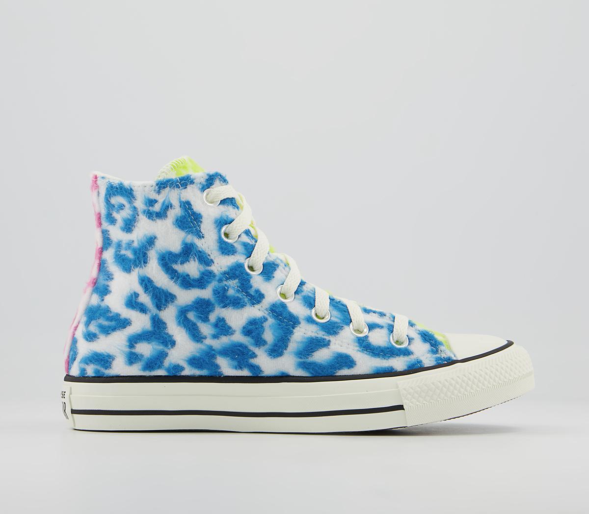 Blue leopard 2025 print converse