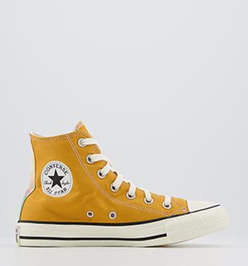 office yellow converse