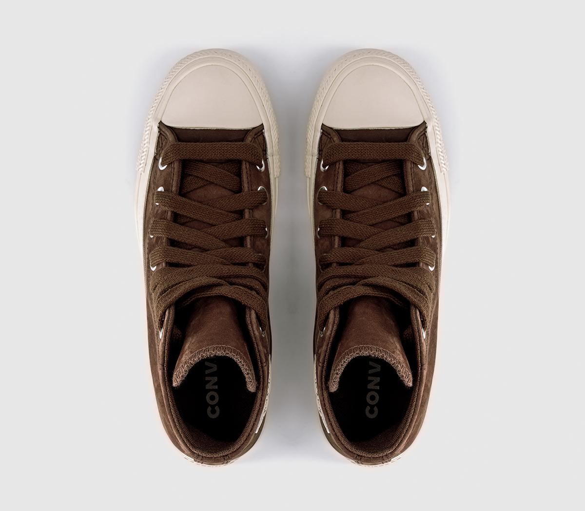 ConverseConverse All Star Hi TrainersHeavy Duty Brown