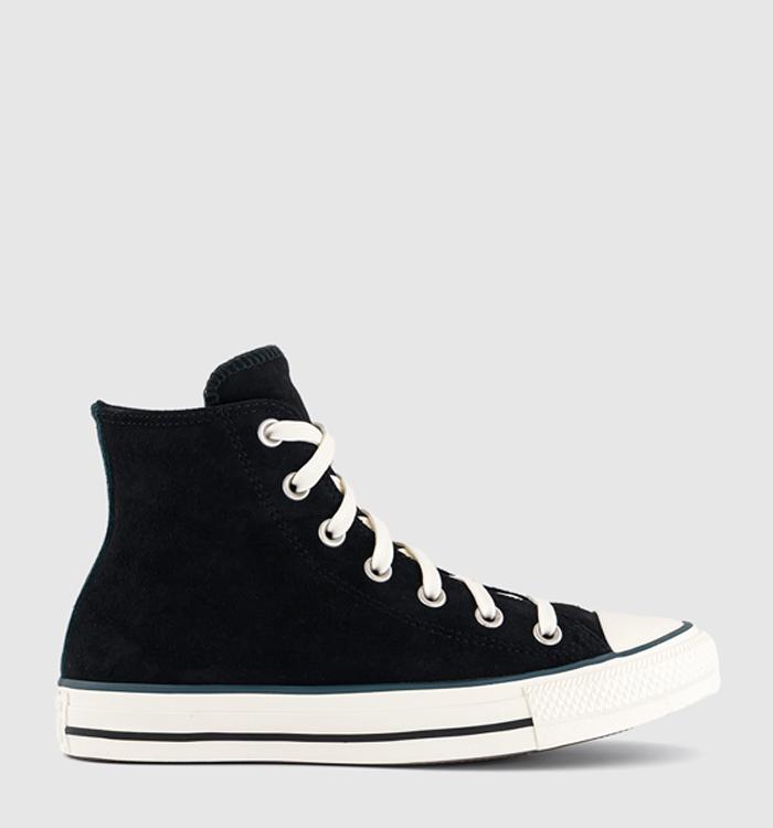 Converse Converse All Star Hi Trainers Black Darkley Jaded Egret