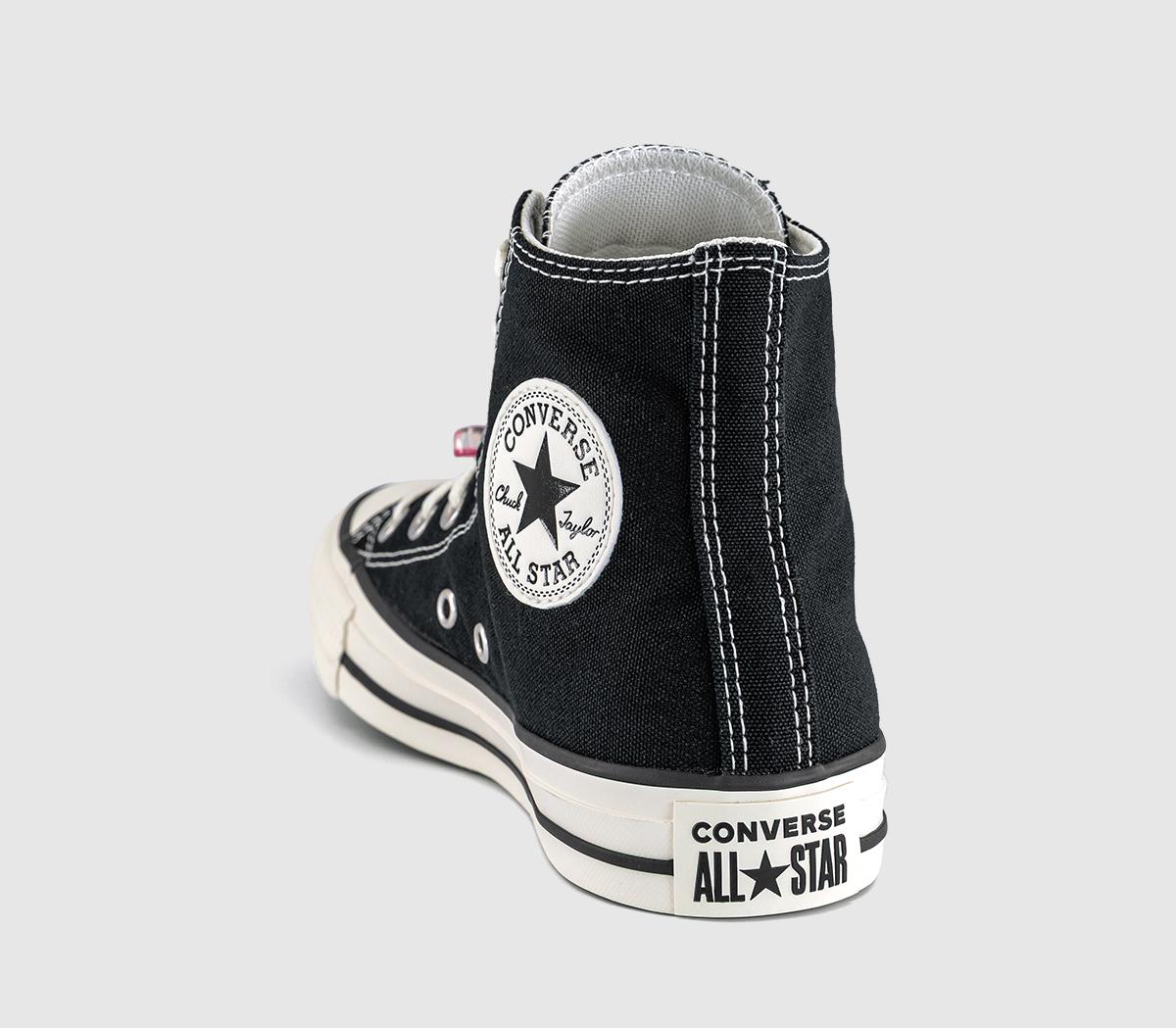 ConverseConverse All Star Hi TrainersBlack Egret Cherry Balm