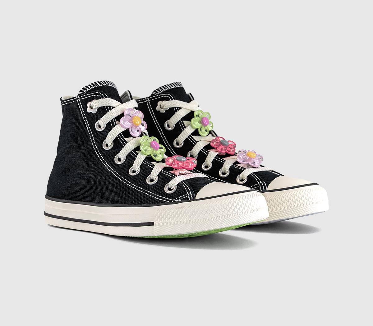 ConverseConverse All Star Hi TrainersBlack Egret Cherry Balm