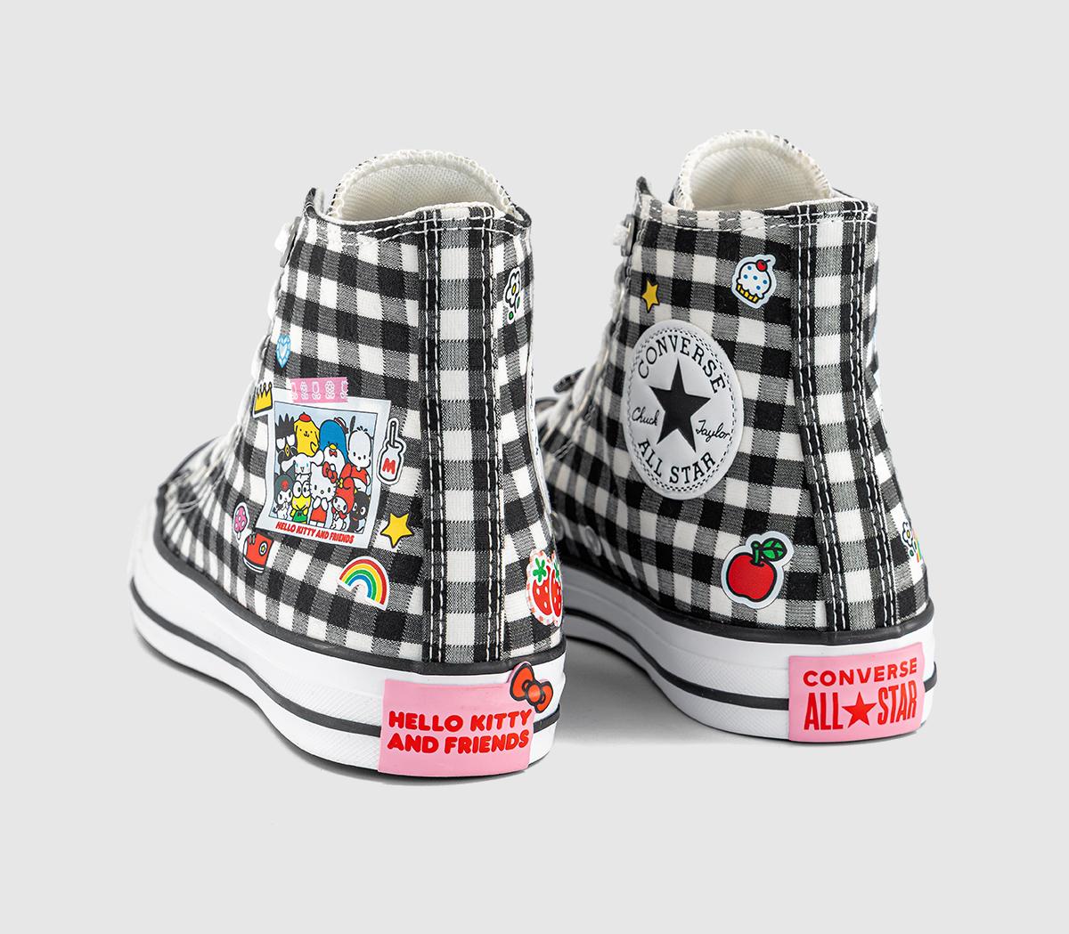 ConverseConverse x Hello Kitty All Star Hi TrainersHello Kitty Black White Pink