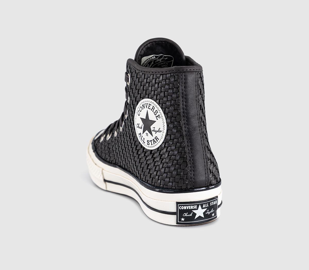 ConverseConverse All Star Hi TrainersWoven Mudguard Egret Black