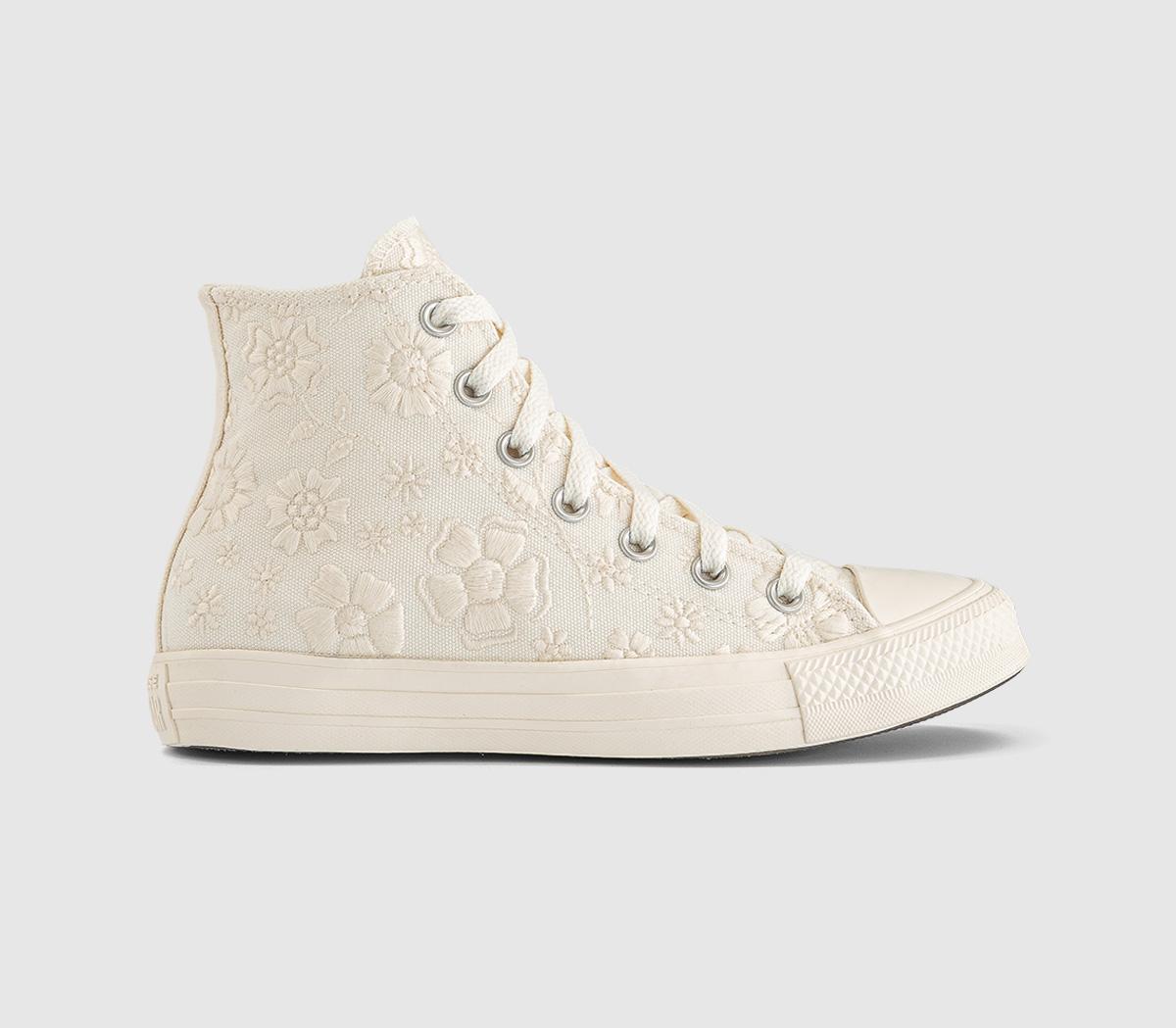 ConverseConverse All Star Hi TrainersEgret Black Egret Flower