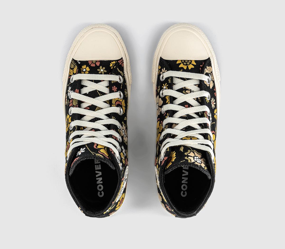 ConverseConverse All Star Hi TrainersBlack In The Weeds Hay Day