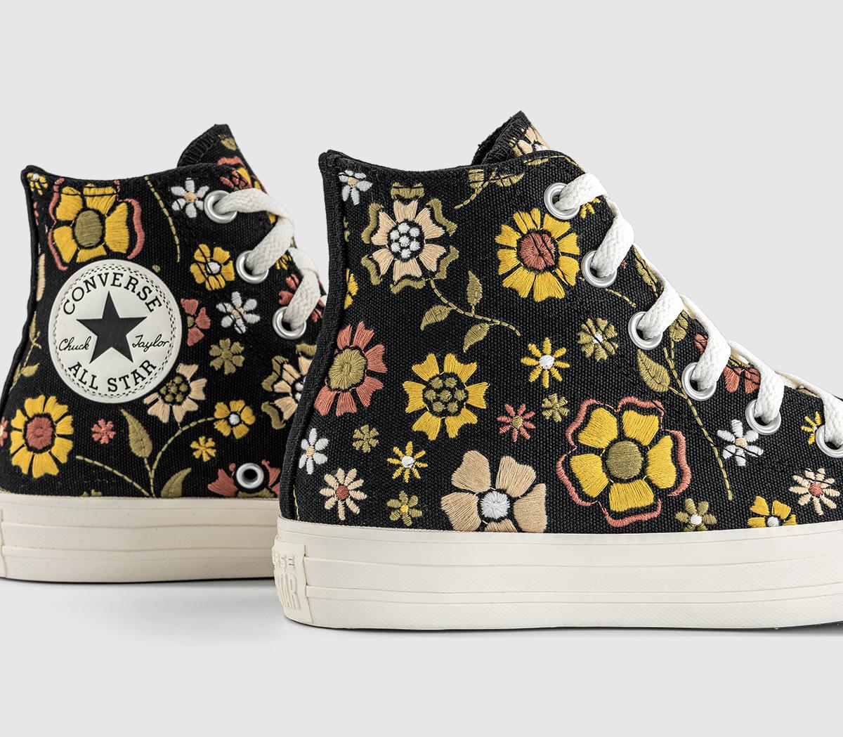 ConverseConverse All Star Hi TrainersBlack In The Weeds Hay Day