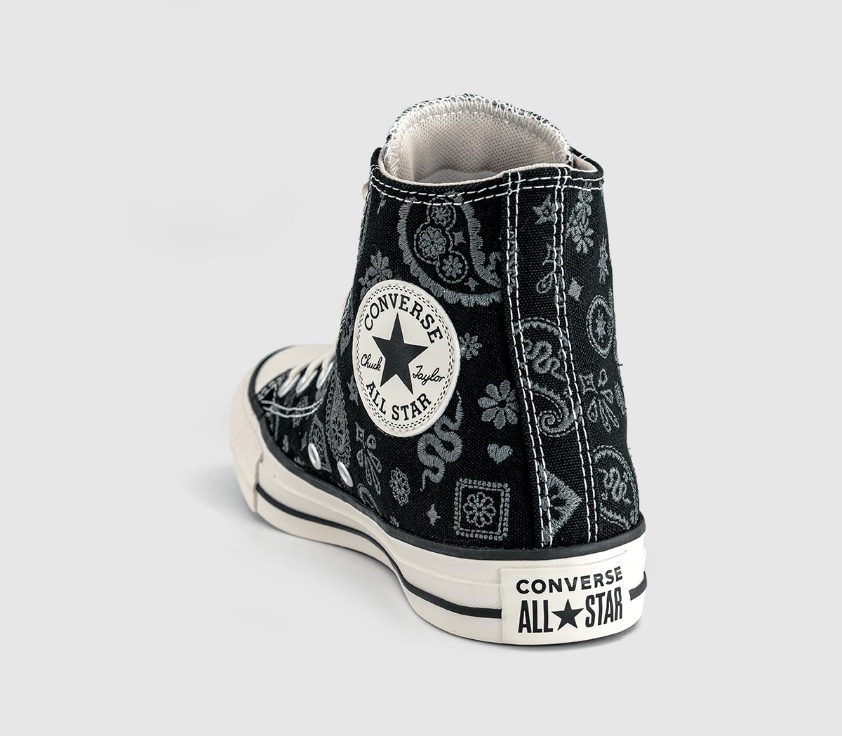 ConverseConverse All Star Hi TrainersPaisley Black Dark Matter