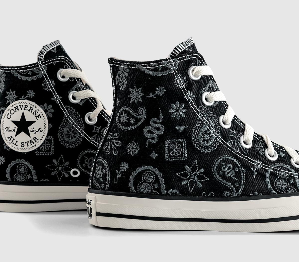 ConverseConverse All Star Hi TrainersPaisley Black Dark Matter