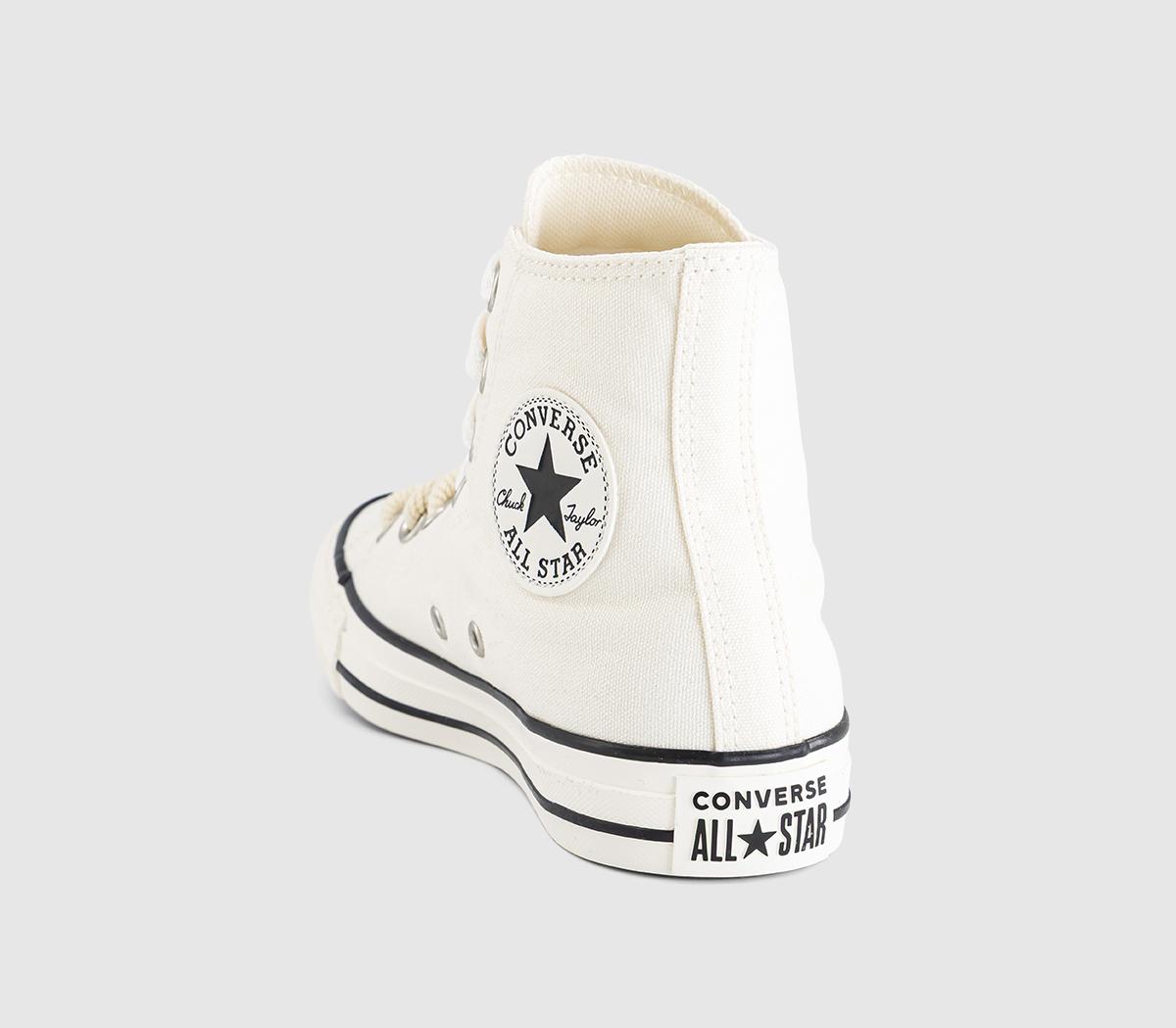 ConverseConverse All Star Hi TrainersEgret Black Charms