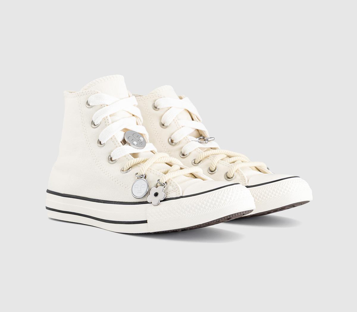 ConverseConverse All Star Hi TrainersEgret Black Charms