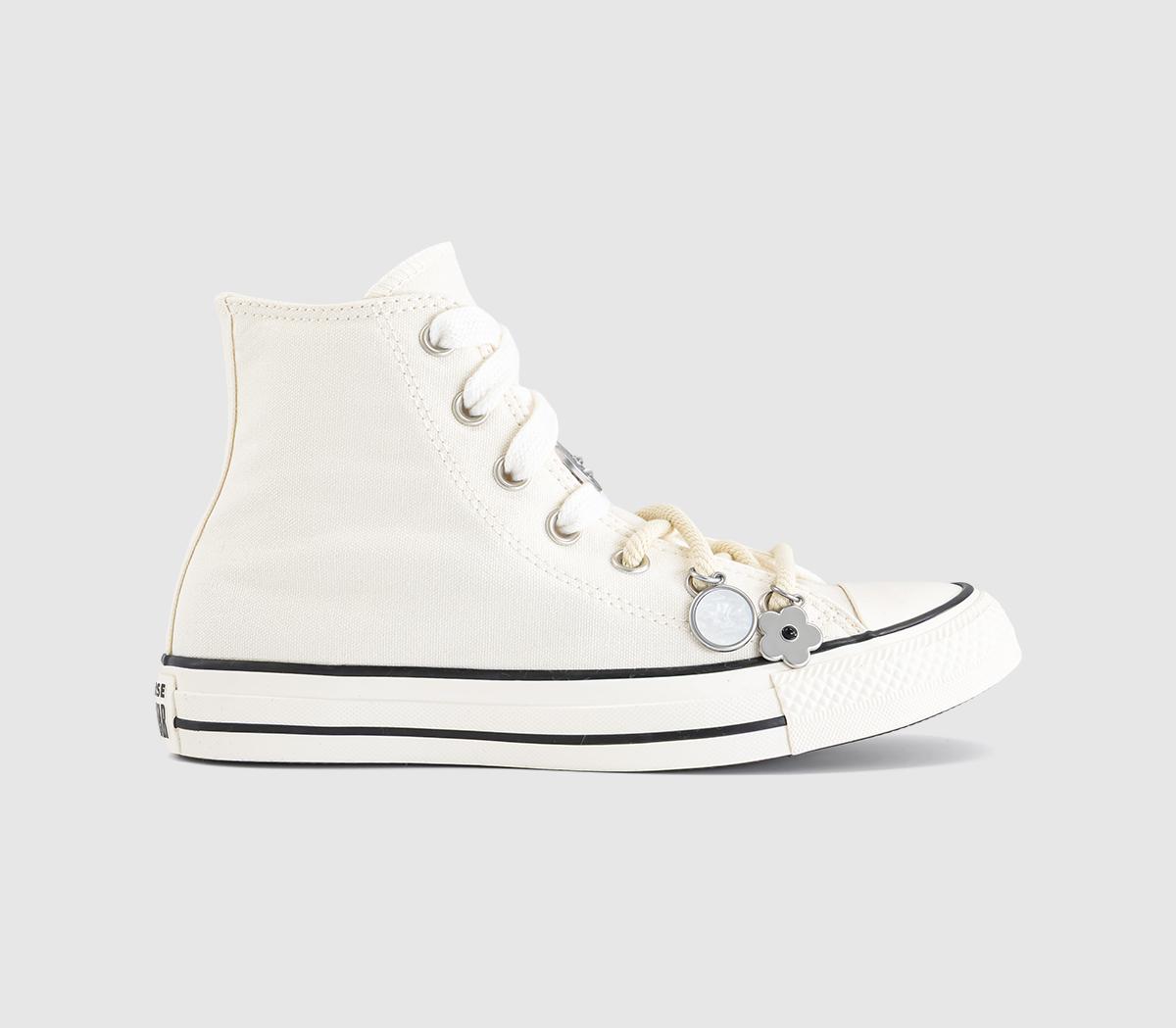 ConverseConverse All Star Hi TrainersEgret Black Charms
