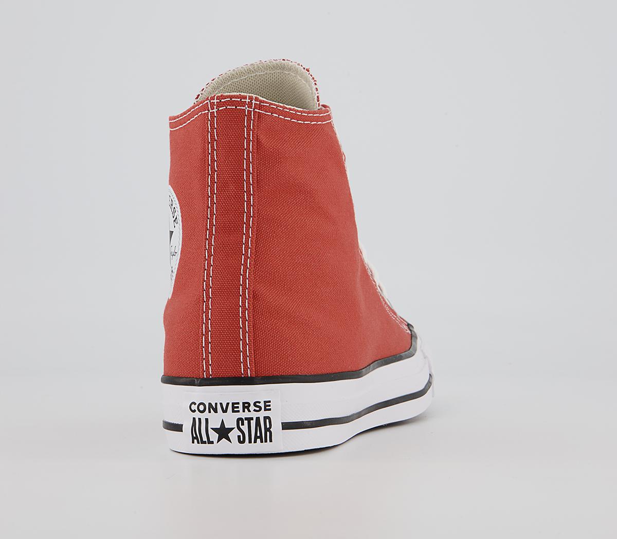 Converse Converse All Star Hi Trainers Converse Converse All Star Hi Trainers Fire Opal
