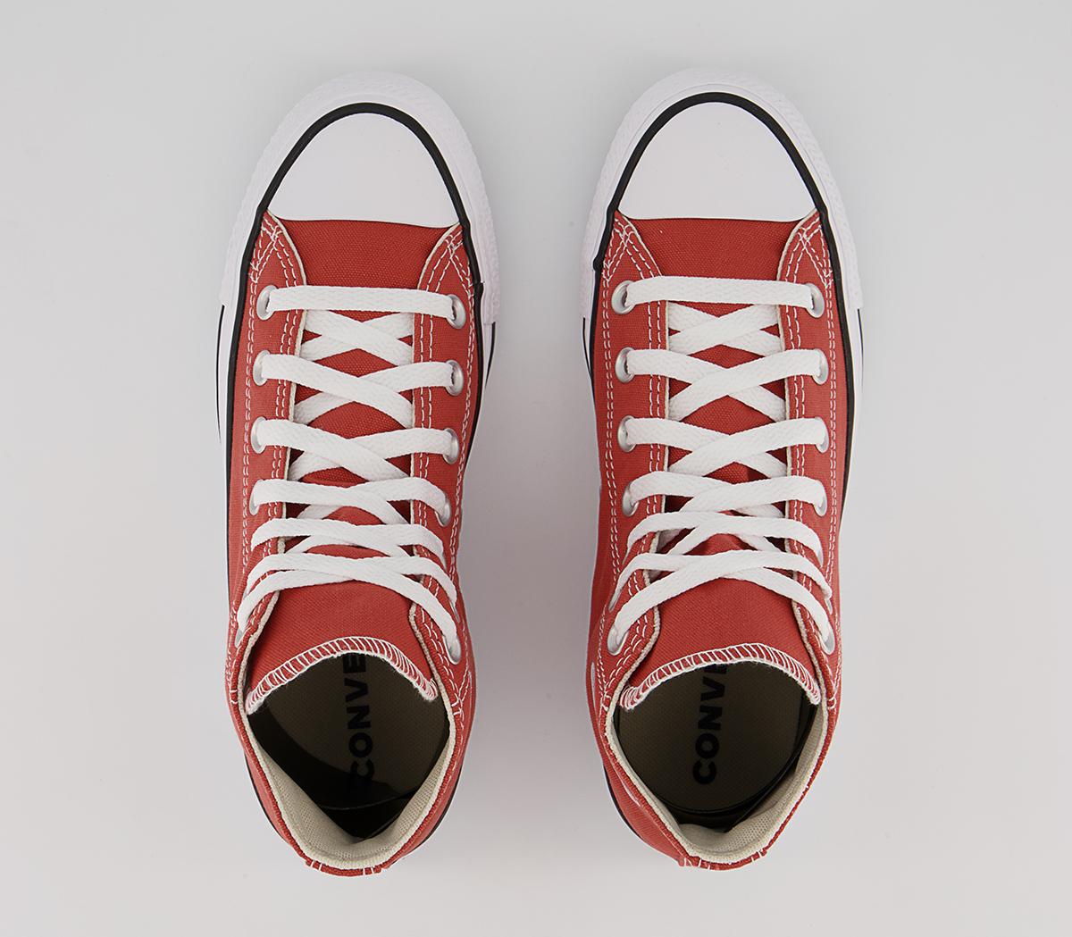 Converse Converse All Star Hi Trainers Converse Converse All Star Hi Trainers Fire Opal
