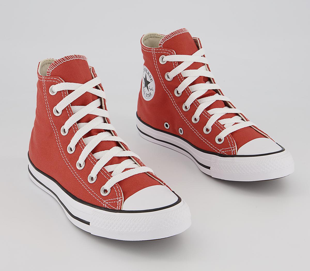 Converse Converse All Star Hi Trainers Converse Converse All Star Hi Trainers Fire Opal