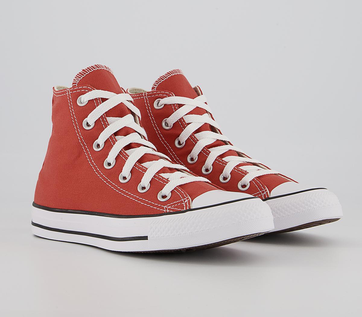 Converse Converse All Star Hi Trainers Converse Converse All Star Hi Trainers Fire Opal