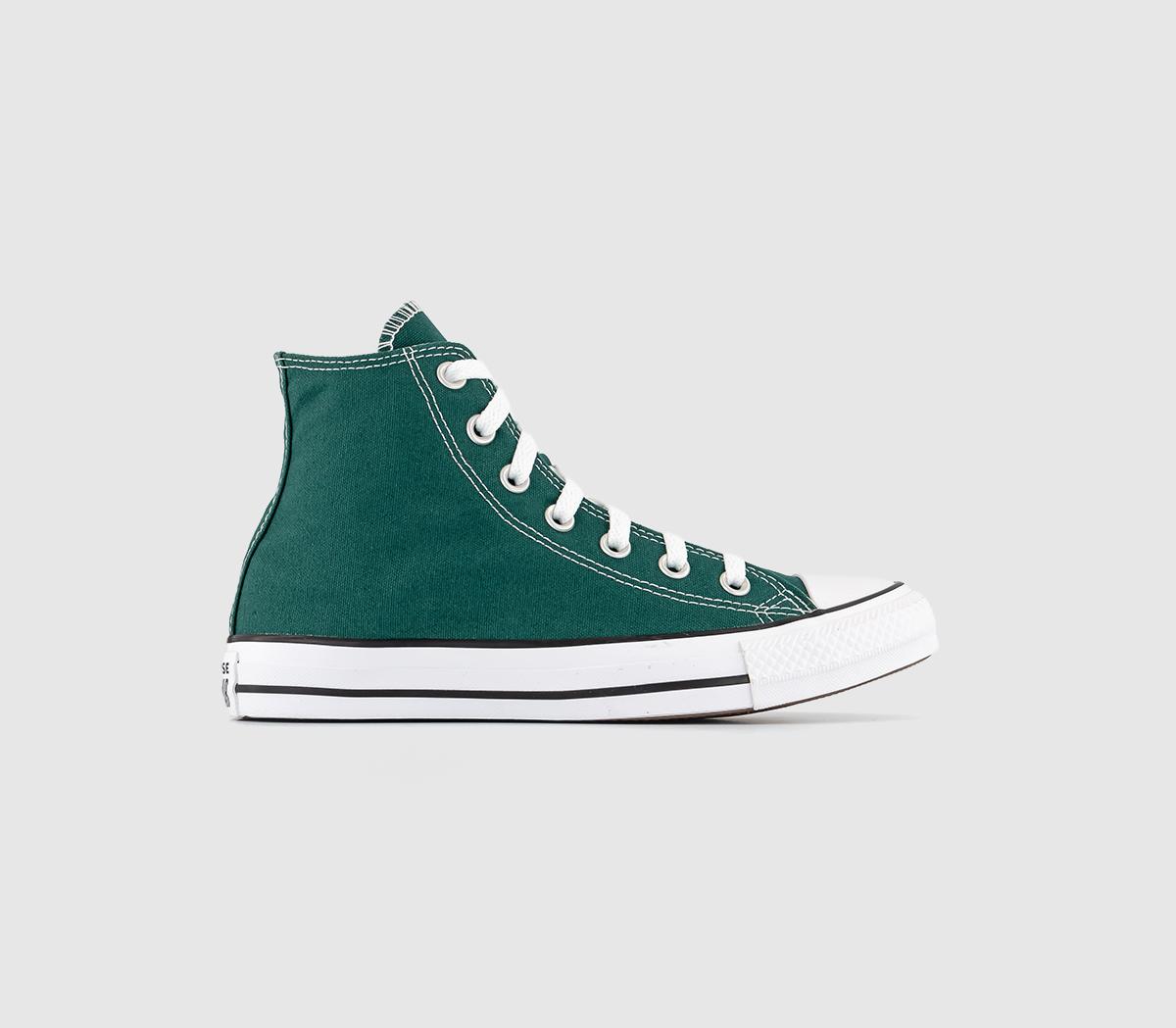 All Star Hi Trainers Dragon Scale Green