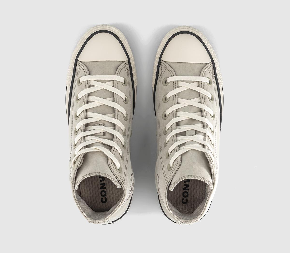 ConverseConverse All Star Hi TrainersSage Smoke Egret Black