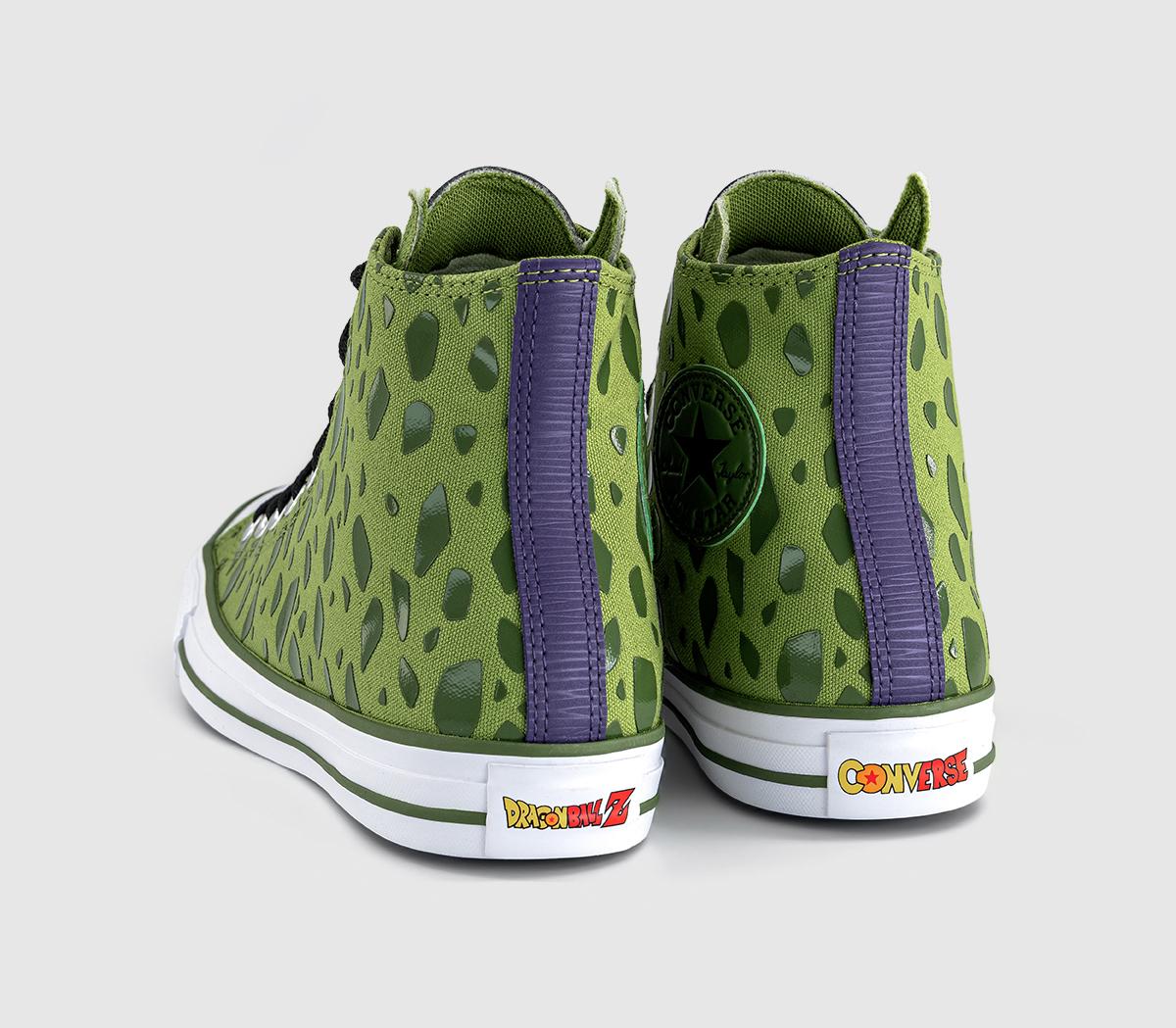 ConverseConverse x Dragon Ball Z All Star Hi TrainersDragonball Z Peridot Garden Green White
