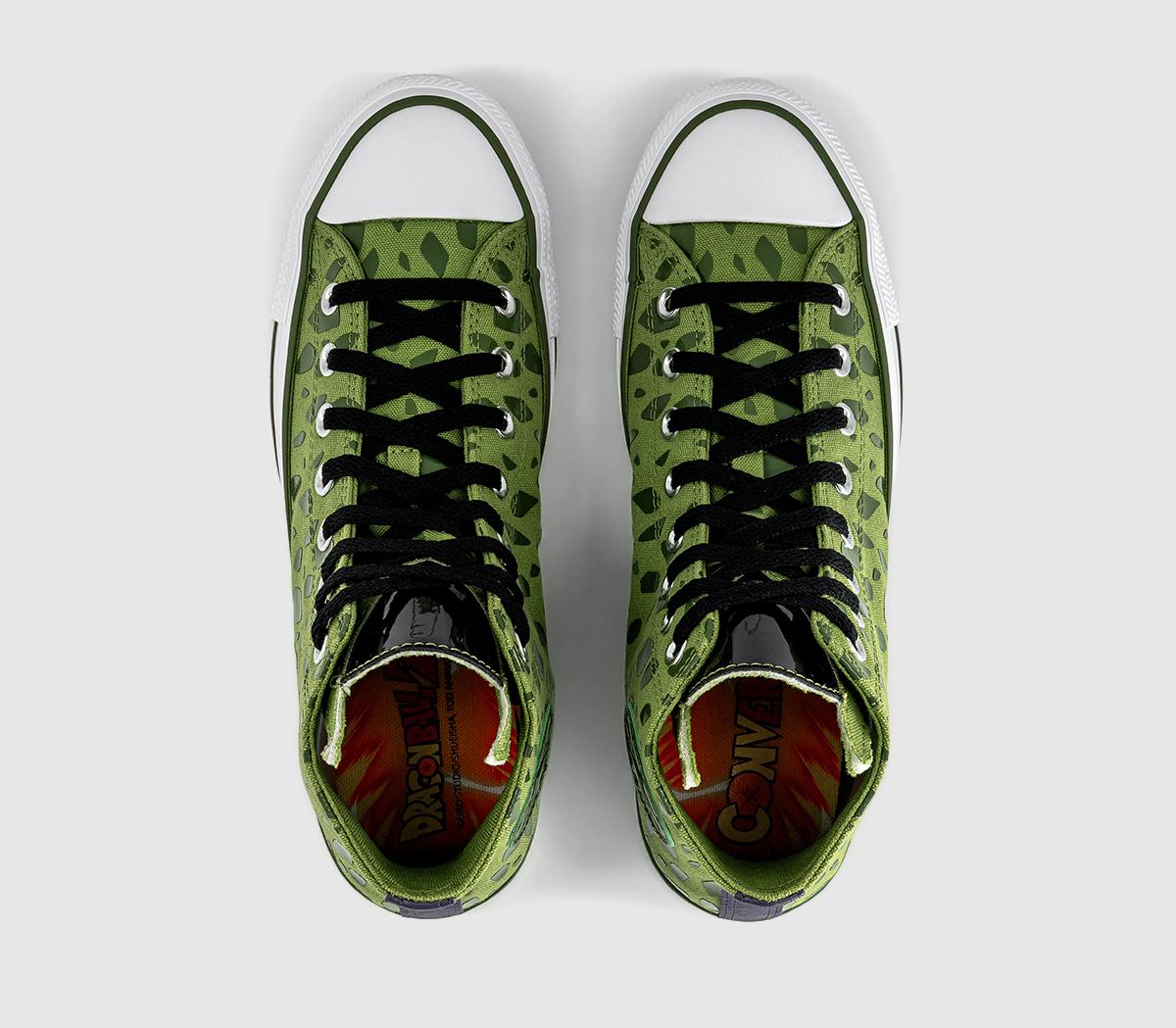 ConverseConverse x Dragon Ball Z All Star Hi TrainersDragonball Z Peridot Garden Green White