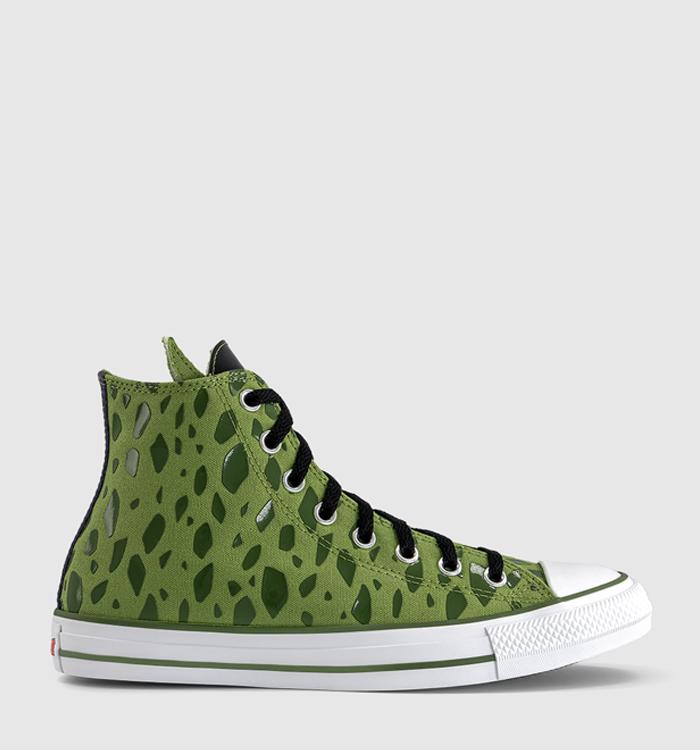 Converse Converse x Dragon Ball Z All Star Hi Trainers Dragonball Z Peridot Garden Green White