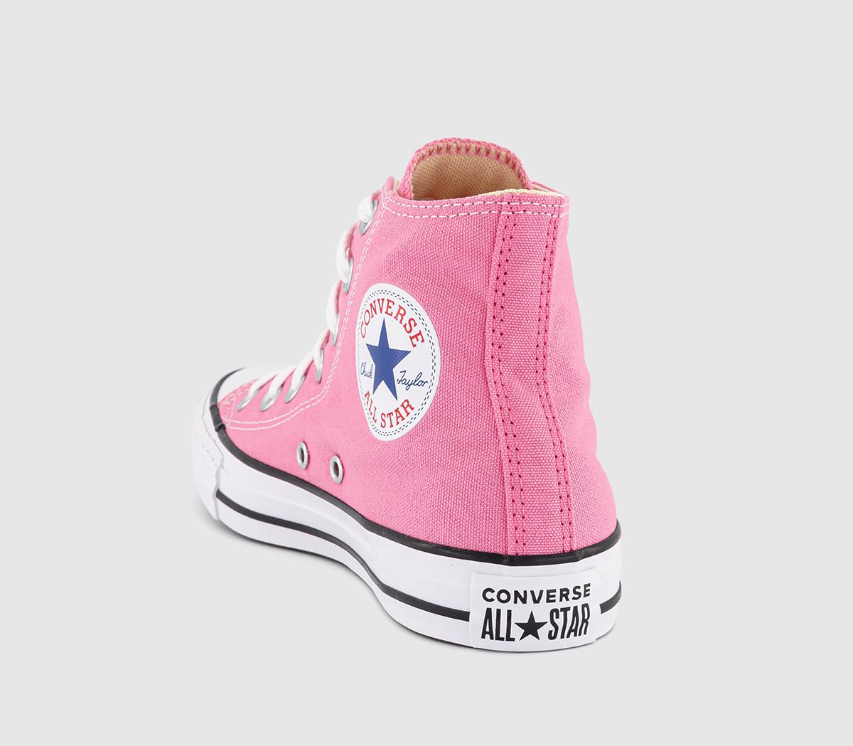 Converse Converse All Star Hi Converse Converse All Star Hi Pink Canvas